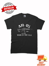 AR-15 Amendment Political Pro-Gun Classic MAN WOMAN T-Shirt Size S to 5XL