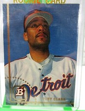 Bowman Topps Tony Clark 1994 novato radiocontrol Detroit Tigers-MLB-con cargador superior