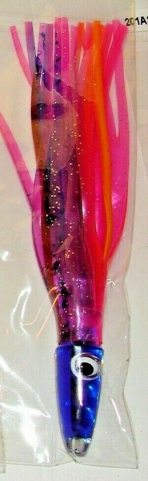 5 Trolling Lures Custom Pack Saltwater Offshore Fishing Mahi Sail Tuna Wahoo Lot