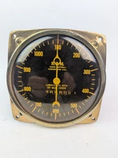 TESTED Jones Motrola Brass Tachometer S7 1000 RPM - US Dept Interior Tag  Marine