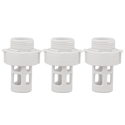 GE (25mm Thread)3PCS Schlauch Drain Plug Connector Pool Rohr Adapter Water