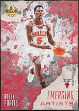 2017-18 Panini Court Kings #32 Bobby Portis Emerging Artists Basketball VG
