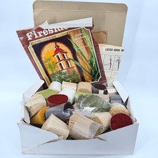 Fireside Crafts Latch Hook Kit Rug Spanish Mission 13-3006 VTG 1982 2'x3' OPEN