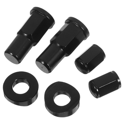 #ad 2 Sets Bike Washer Nut Gasket Valve Cap Dirt Rim Lock Nuts Bolts Spacer $15.24