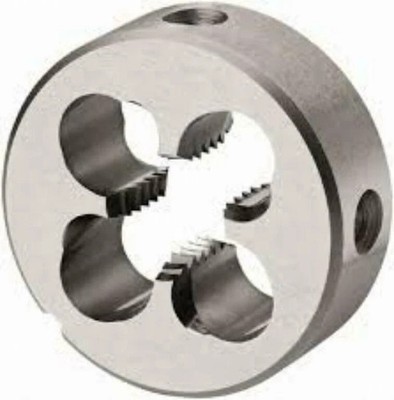 HQ UNC THREADING CIRCULAR SPLIT DIES 1-1/2'', 6TPI, OD 3'' HIGH SPEED STEEL -RH