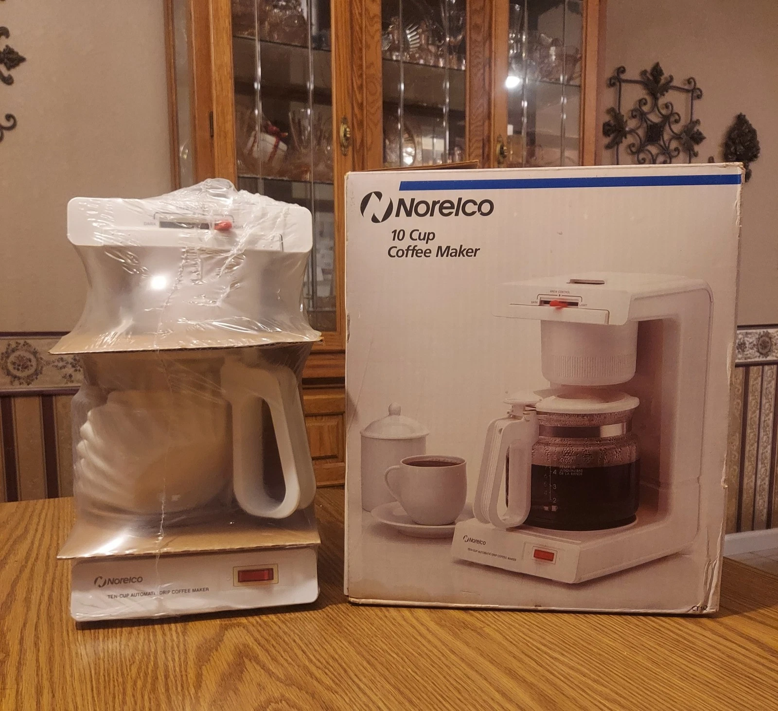 Norelco Dial-A-Brew 10 Cup Drip Coffee Maker CT162 "New" Still Factory Sealed