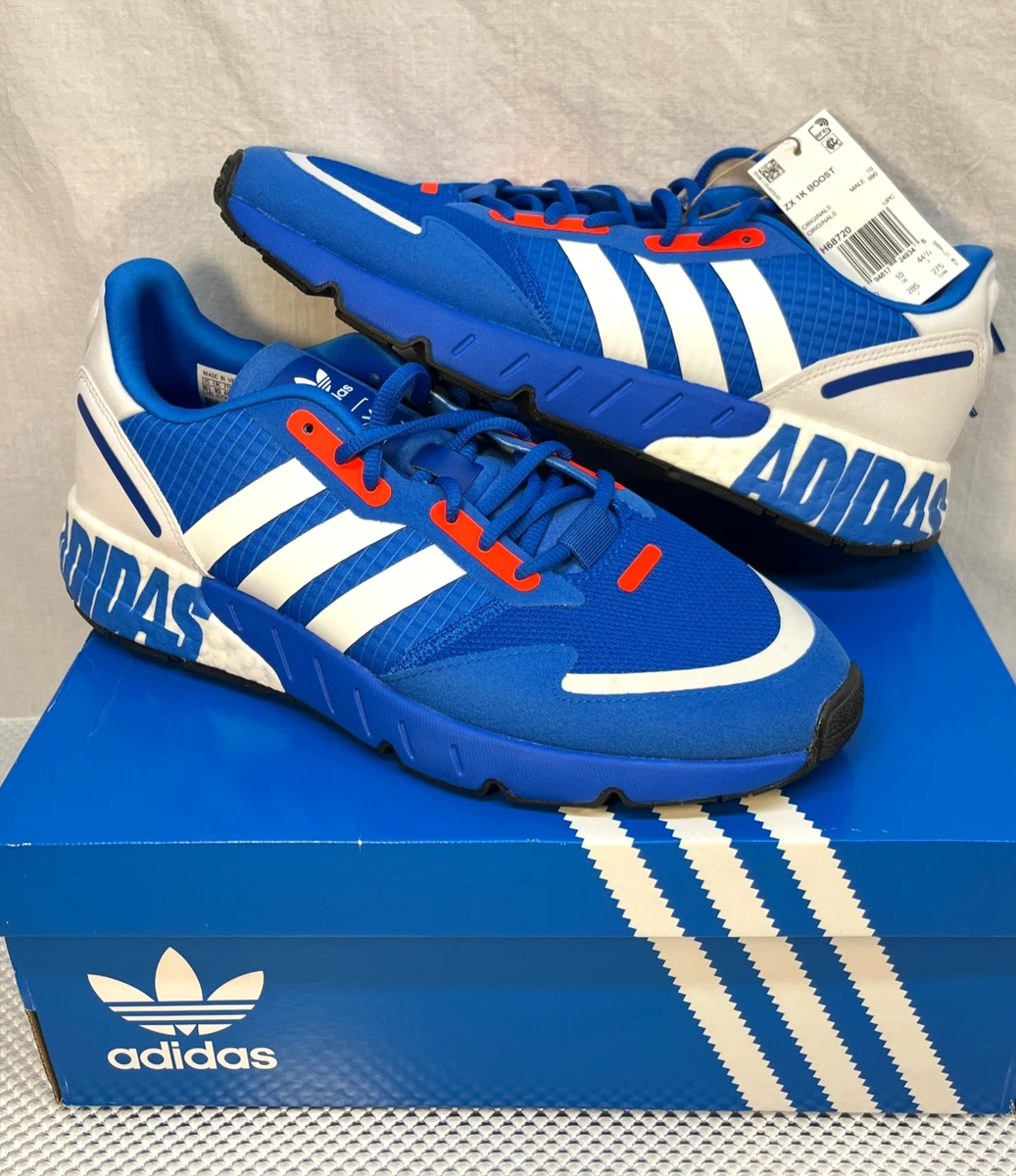 Las mejores ofertas en Adidas ZX 1K Boost White Blue | eBay