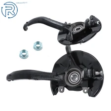 Pair Front Wheel Bearing Hub Knuckle Assembly For 2008-12 Honda Accord 2.4L 3.5L