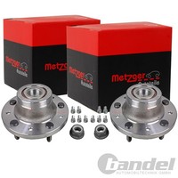 2X Metzger RADLAGER-SATZ Hinten Passend FÜR Ford Tourneo Transit Links+Rechts |