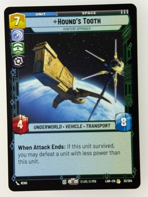 Star Wars Unlimited - Hound's Tooth 033