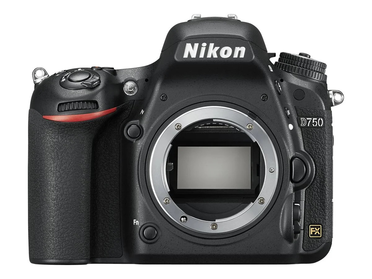 Nikon D750 24.3 MP Digital SLR Camera - Black (with DX VR 24-120mm
