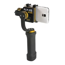 Ikan FLY-X3-PLUS 3-Axis Smartphone Gimbal Stabilizer Includes GoPro, Small and L