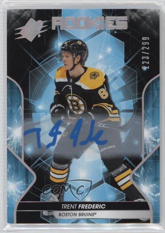 2019-20 SPx Rookies 223/299 Tier 1 Trent Frederic #78 Rookie Auto RC 1c8l