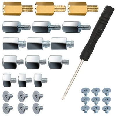 PCIe NVMe M.2 SSD Mounting Screws Kit for Asus Gigabyte ASRock Msi... 
