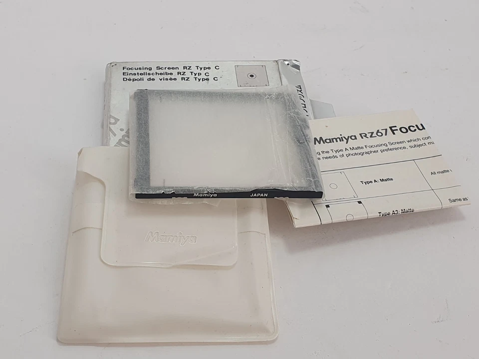 Mamiya RZ Type C / RZ PRO II / RZ PRO IID FOCUSING SCREEN MICROPRISM #524404 - Image 2 of 4