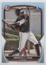 2023 Bowman Prospects Sky Blue 289/499 Abdias De La Cruz #BP-34 0jm6