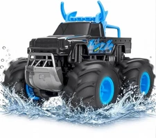 Lacchoufee 1:16 Waterproof Monster Truck Toys RC Cars, 2.4GHz Remote Control Tru