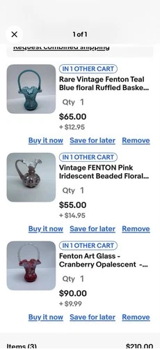 New Listingfenton glass Custom Bundle