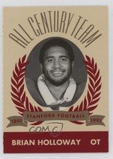 1991 Pepsi/Togo's Stanford Cardinal All Century Team Brian Holloway 0q3