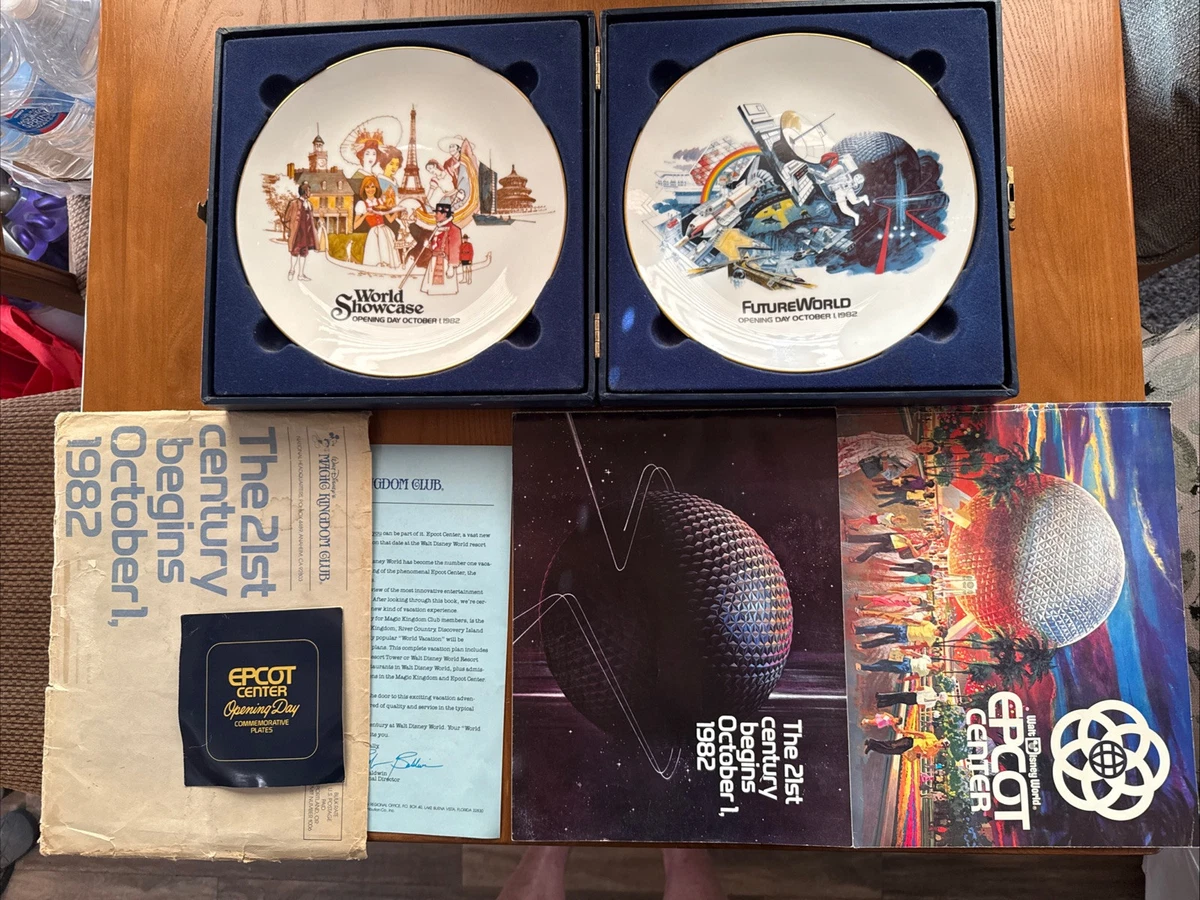 Epcot Center Disney Plates (1968-Now) for sale | eBay