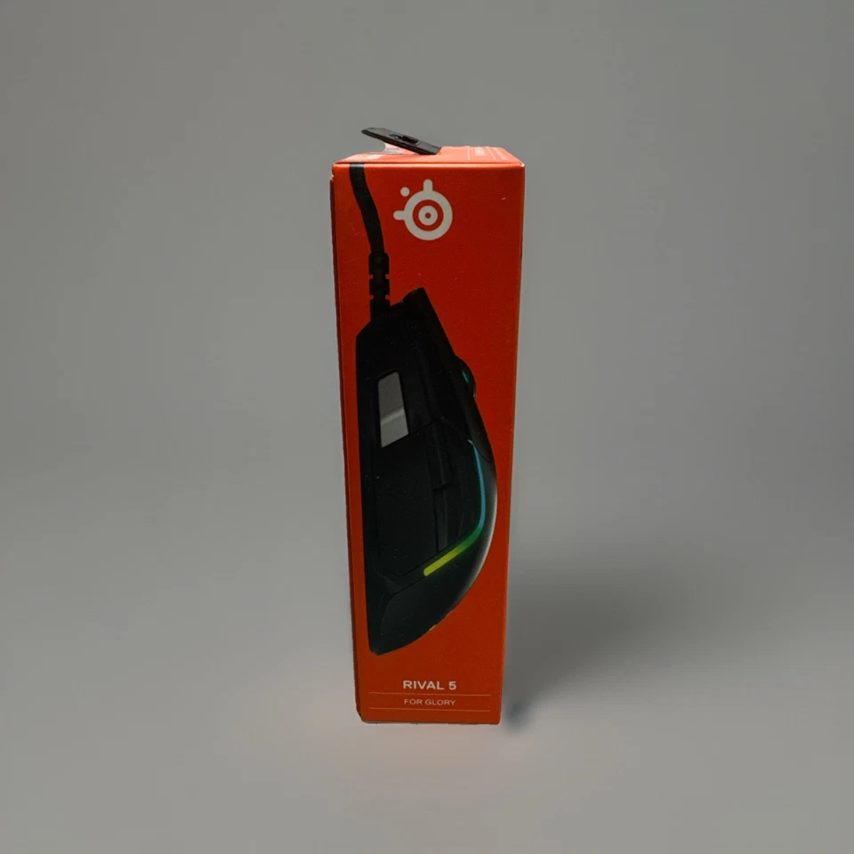 SteelSeries Rival 5 Precision Multi-Genre RGB Gaming Mouse Wired USB-A - Image 4 of 4