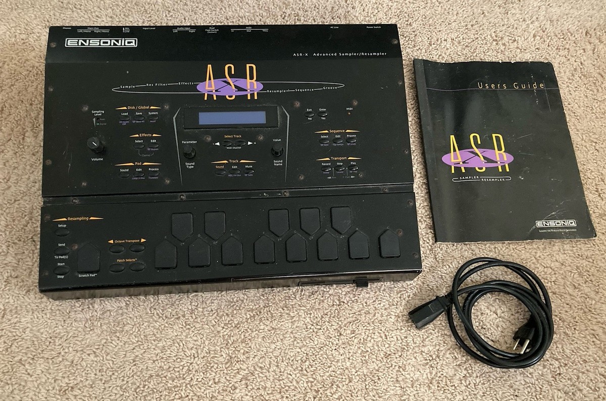 ENSONIQ ASR-X 中古　完動品 Vintage Ensoniq ASR-X Sampler & Sequencer SCSI 8 Outputs Maxed Ram