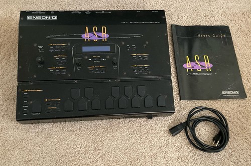 Vintage Ensoniq ASR-X Sampler & Sequencer SCSI  8 Outputs  Maxed Ram OS 2.67