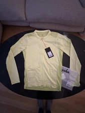 Rapha Men's Lightweight Long Sleeve Pro Team Jersey Size Medium Yellow