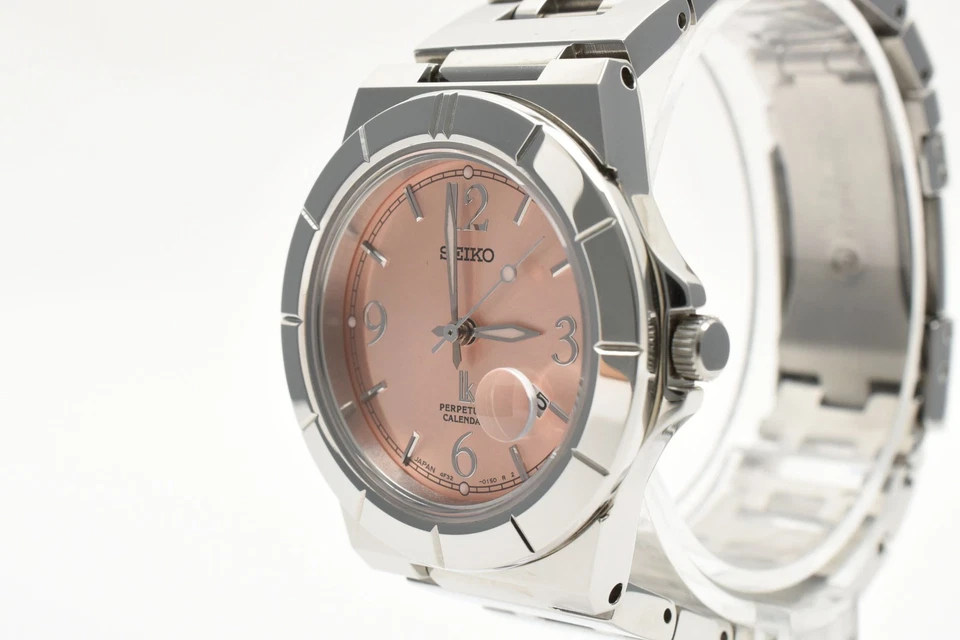 [TOP MINT IN BOX] SEIKO LUKIA 4F32-0130 Perpetual Calendar Qz Women Watch JAPAN - Image 3 of 4