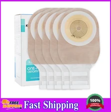 20 PCS Colostomy Bags, Ostomy Supplies,One Piece Drainable Ostomy Pouch for Ileo