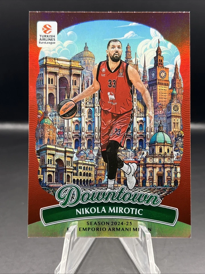24/25 Panini Donruss Euroleague - NIKOLA MIROTIC DOWNTOWN #18 Case Hit SSP - Image 2 of 3