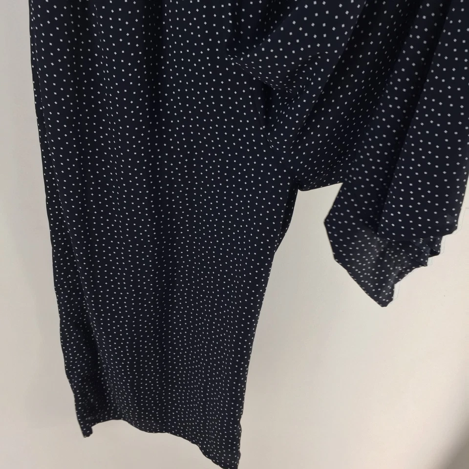 Mono mujer Dotti talla 14 azul marino lunares sin mangas pierna ancha 116828 Foto 3 de 4