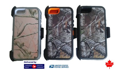 For Iphone 5S/SE Rugged Protective Holster/Camo Case(Clip Fit