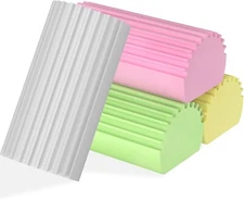 4-Pack Damp Clean Duster Sponge,Reusable Magic Dusting Sponge Brush for Cleaning