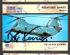 Sen. Bob Kerrey signed Trading Card NAVY SEAL PURPLE HEART MOH BRONZE STAR - 4
