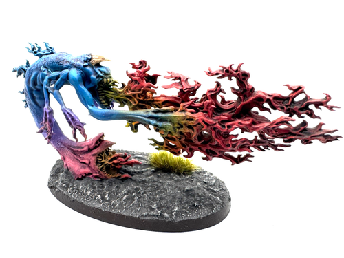 EXALTED FLAMER OF TZEENTCH WELL-PAINTED Tzeentch Chaos Daemons AOS 40K