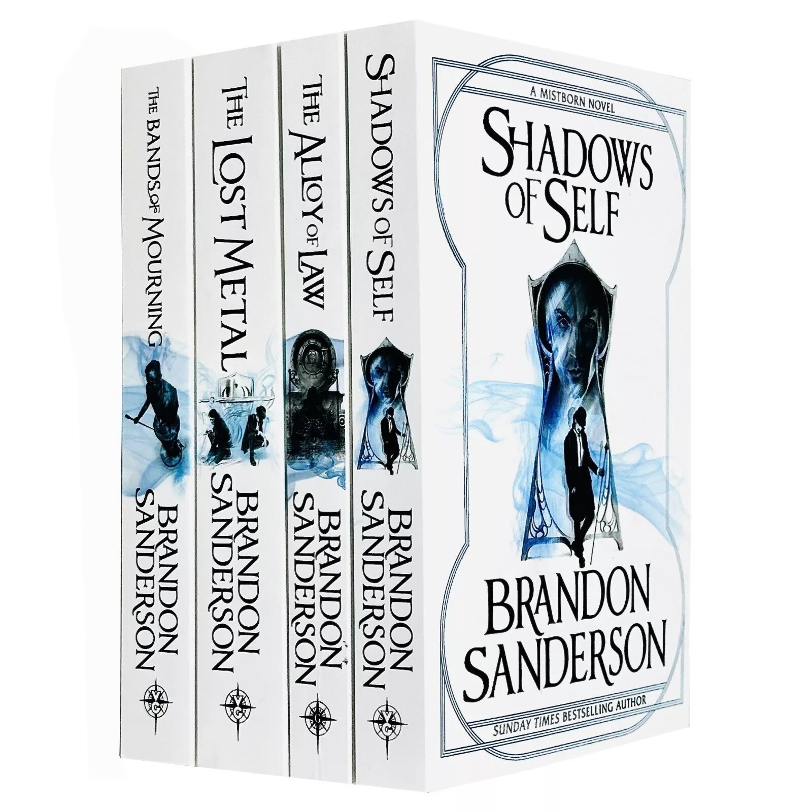Brandon Sanderson Unisex Mistborn Series 4 Books Collection Set (The Alloy Of Law, Shadows Of Self, The Bands Of Mourning & The Lost Metal) - Image 5