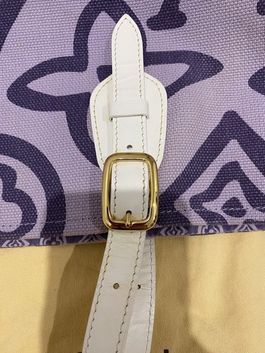 LOUIS VUITTON - LIMITED EDITION TAHITIENNE CABAS TOTE BAG - PURPLE CANVAS - Picture 13 of 23