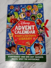 Disney Advent Calendar Story & Activity Library 2024 Edition - Christmas - New
