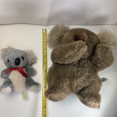 Vintage Shaklee Korea Koala Bear Family Plush Set, Mother, Father & Baby Stuffed - Picture 2 of 12
