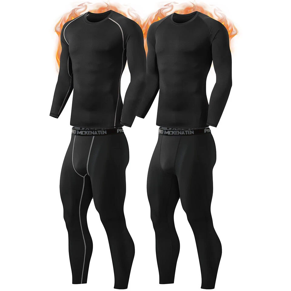Mens Compression Thermal Base Layer Long Sleeves Shirts Pants Set Warm Underwear
Opens in a new wind