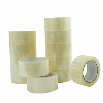36 ROLL CLEAR CARTON SEALING PACKING SHIPPING TAPE 2 MILS 2'' x 110 yard 330'