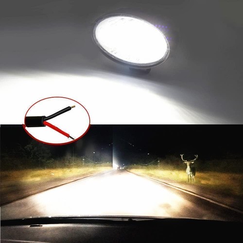 2 LED Oval Work Light Bar for Tractor Off Road Super Bright Driving Lamp YL - Picture 5 of 13