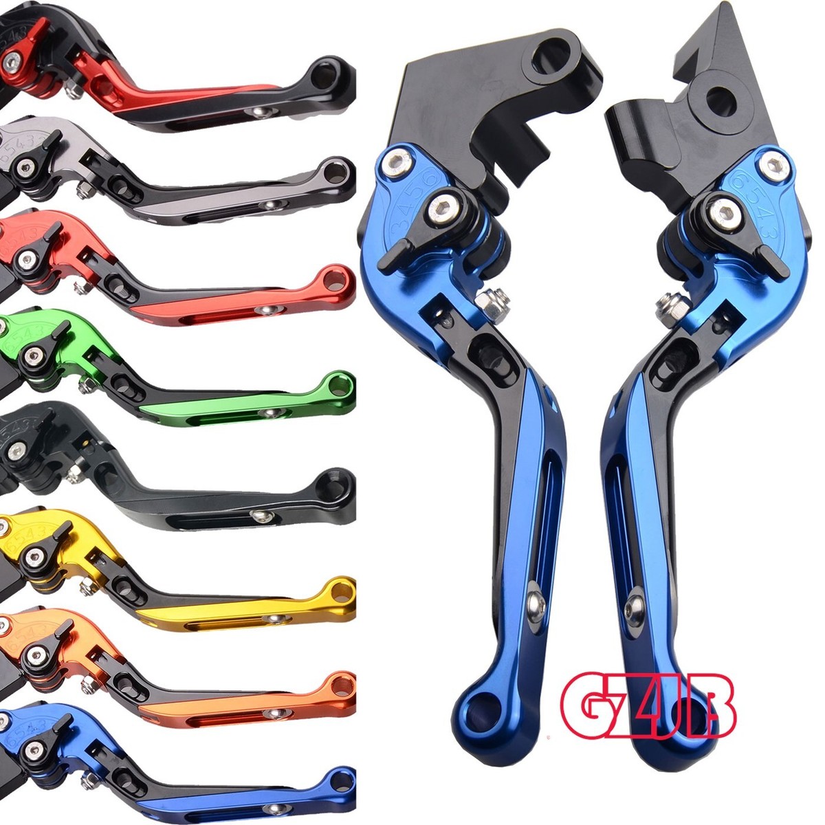 Mantt Brake & Clutch Lever Set – CNC Aluminum, 6-Gear Adjustable