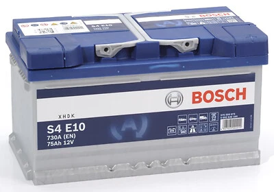 Bosch S4E10 Batterie de Voiture 75A/h-730A - Photo 1/3