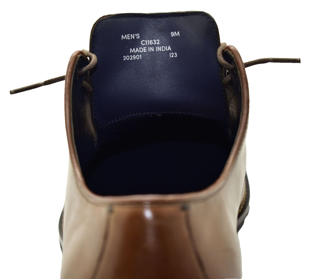 B6 Auth COLE HAAN Lenox Hill British Tan Leather Cap Toe  display picture 1