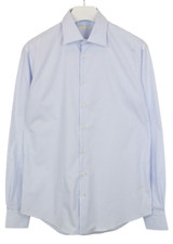 Suitsupply Custom Made Slim Fit Shirt Men's Button Placket 39L / 15 1/2L