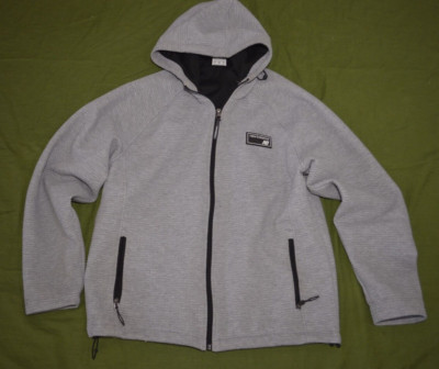 t.japan knit jacket グレー New Balance Men's Large Poly Knit Full Zip Jacket Heather