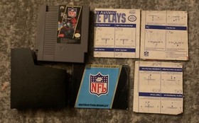 NFL National Football League 🏈 (Nintendo, Game) NES Box & Manual Complete CIB