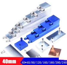 Aluminum Water Cooling Block for Liquid Water Cooler Heat Sink System PC CPU GPU
